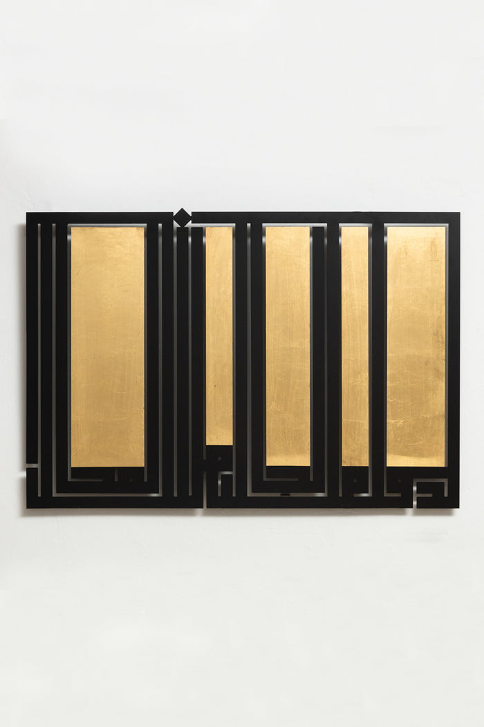 Calligraphy Kufi With Gold Leaves - Orient 499