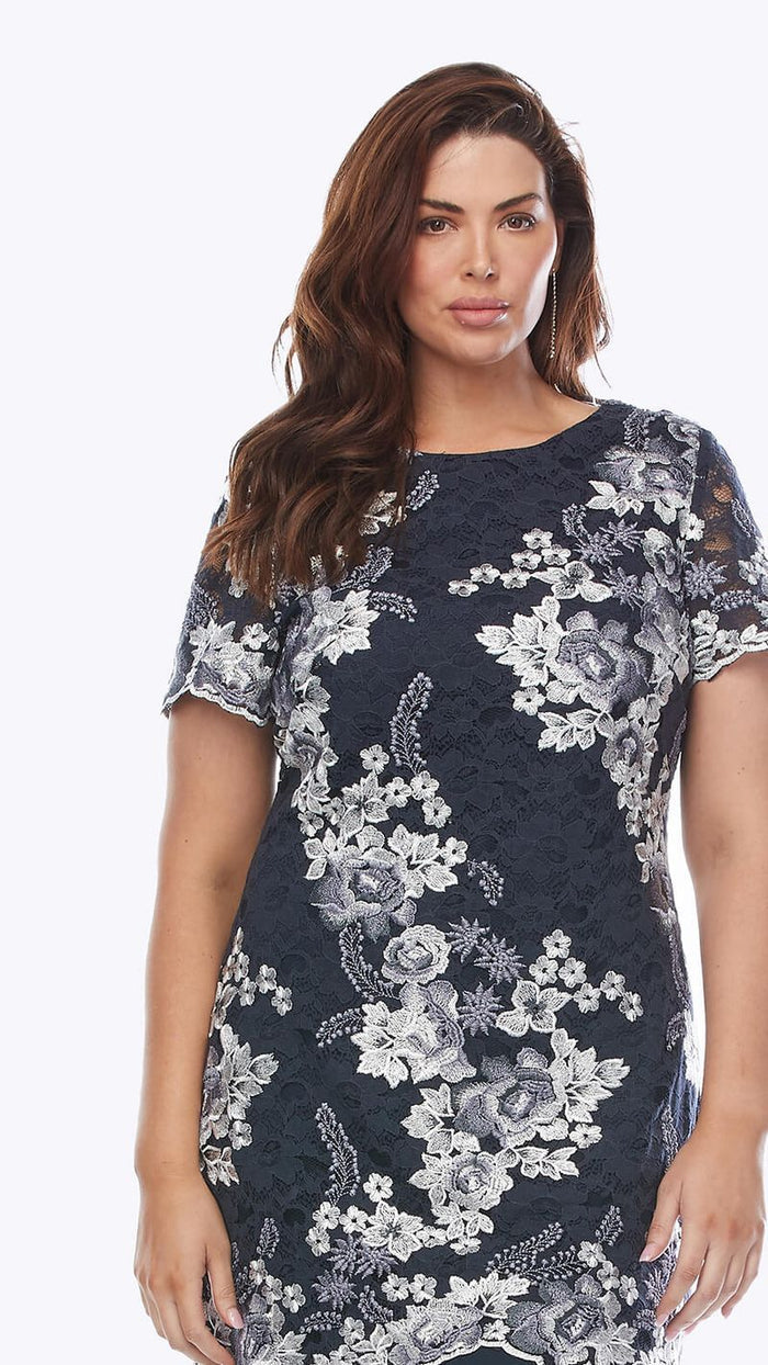 Layla Jones Embroidered Lace Dress