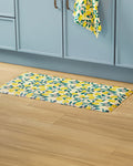 Lemon Blossom Kitchen Mat