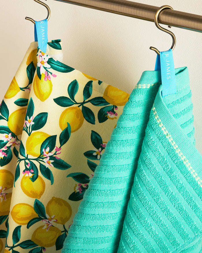 Lemon Blossom Kitchen Towel Set