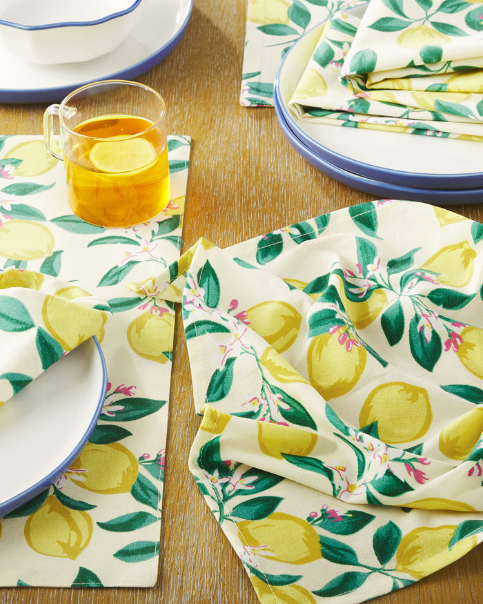 Lemon Blossom Napkin Set