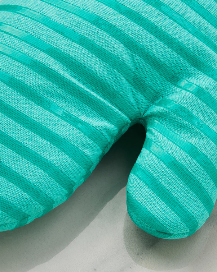 Lemon Blossom Silicone Oven Mitt Set