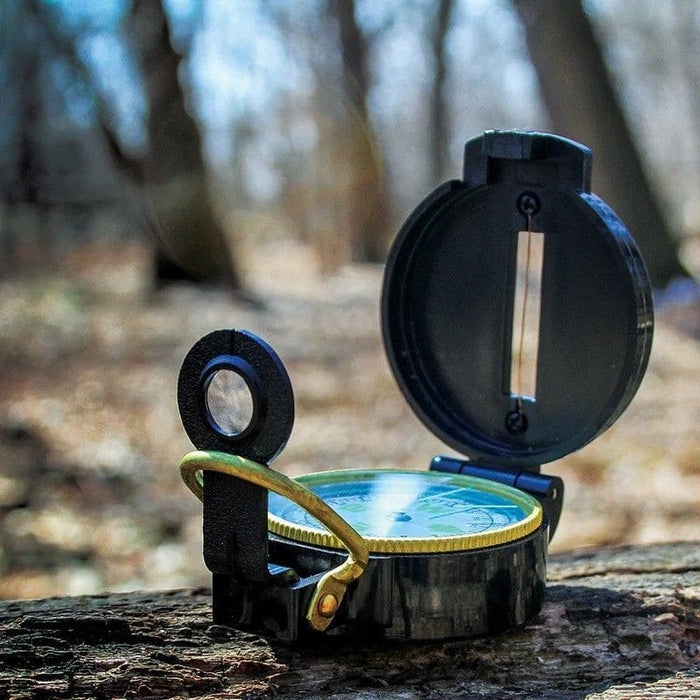 Lensatic Navigation Compass