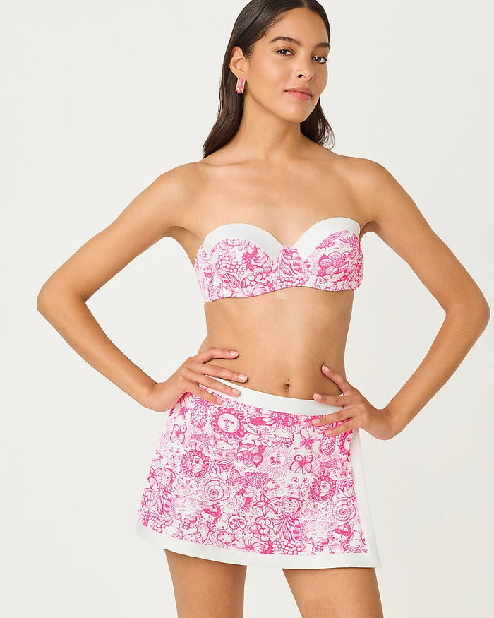 Lilly Pulitzer - Leven Bikini Top - Cherry Blossom Pink Fleur De Lilly