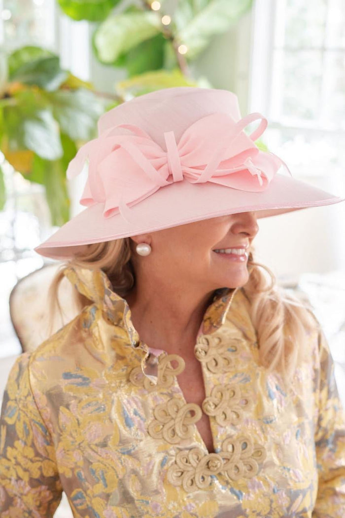 Lisi Lerch - Lexington Derby Hat - Light Pink