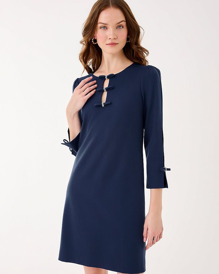 Leyland Shift Dress - Low Tide Navy