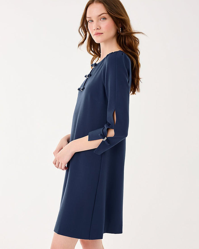 Leyland Shift Dress - Low Tide Navy