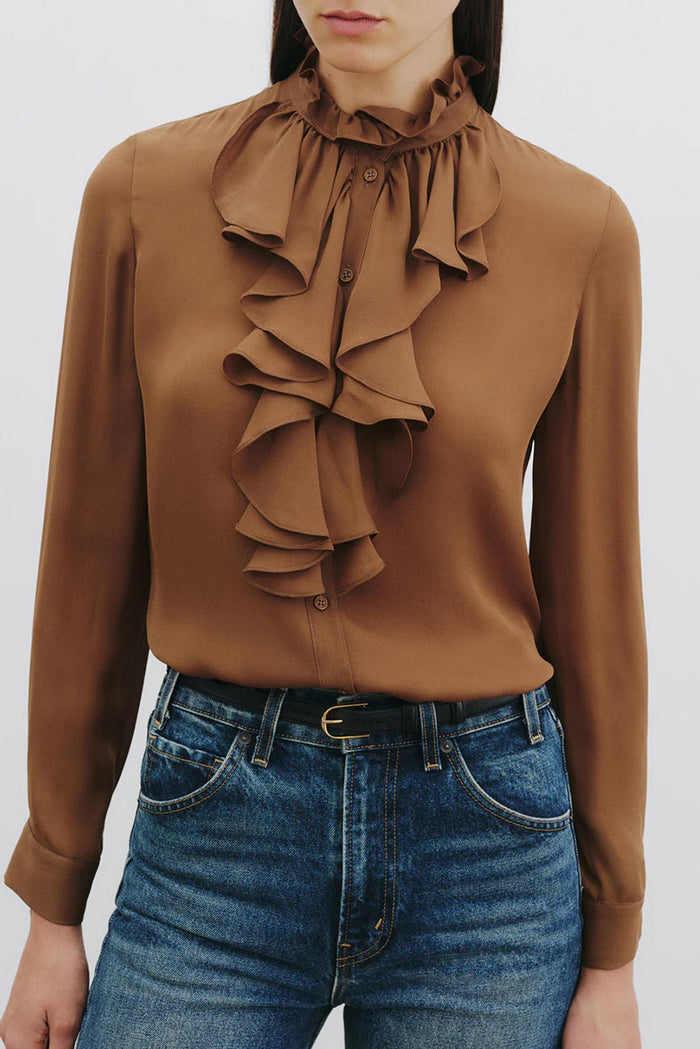 Lily Blouse - Cognac