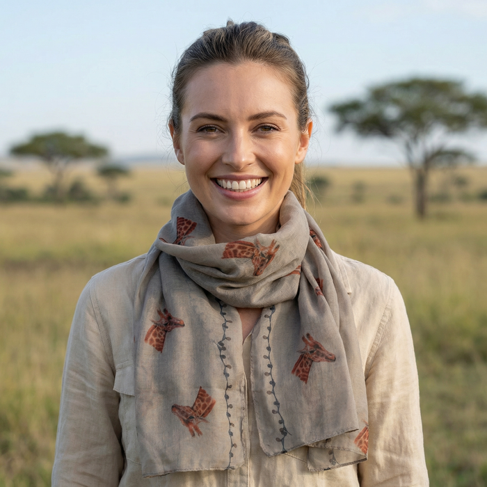 Limited Edition Giraffe Scarf