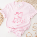 Long Live Ag Girls Pink- Bella Canvas T-Shirt