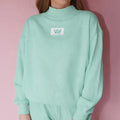 Longsleeve Terry Cloth Seafoam