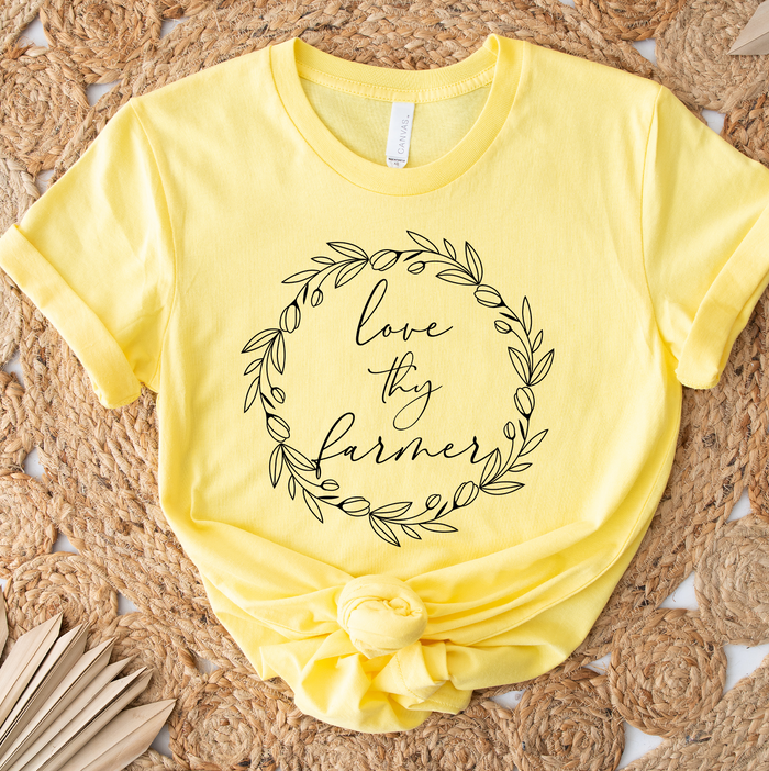 Love Thy Farmer- Bella Canvas T-Shirt