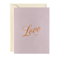 Love You No. 32 - Lavender Single Card