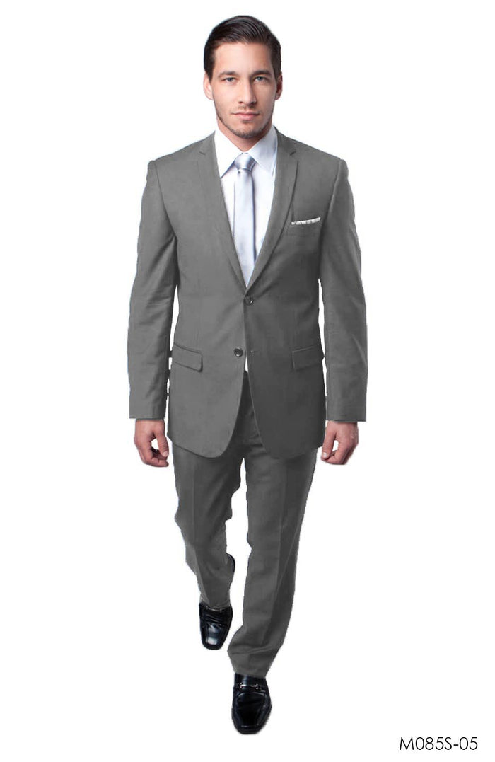 Lt Grey Suit For Men Formal Suits For All Ocassions M085S-05 - Giorgio's Menswear