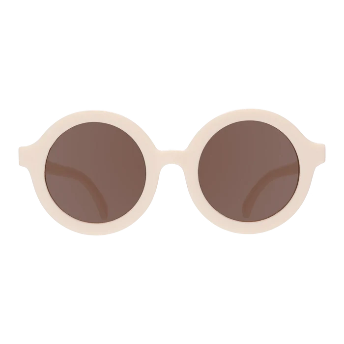 Babiators LTD Euro Round Sunglasses - Sweet Cream-Simply Green Baby