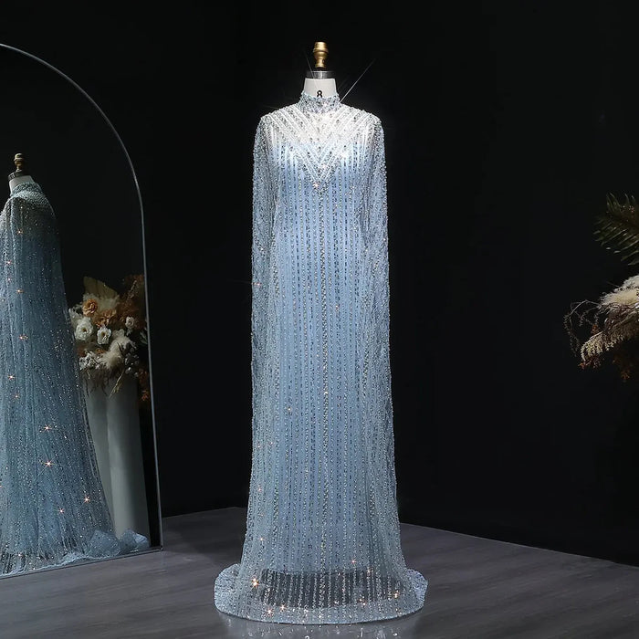 Luxury Dubai Caftan Abaya Kaftan Arabic Evening Dress SS691-DreamyVow