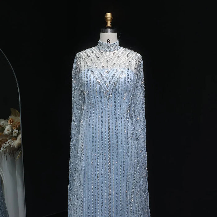 Luxury Dubai Caftan Abaya Kaftan Arabic Evening Dress SS691-DreamyVow