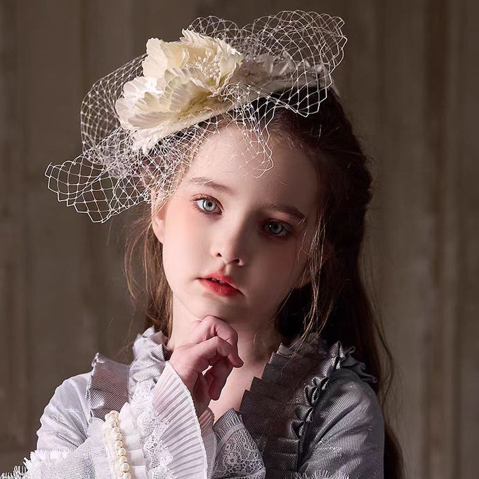 Luxury Gray Lolita Girl Dress for Party Birthday Pageant J187