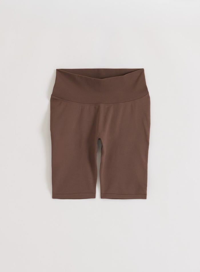Macchiato Shape Seamless Biker Shorts