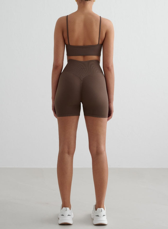 Macchiato Shape Seamless Hotpants & Strap Bra Set