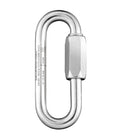 Maillon Rapide Quicklink, Long Oval GO, Plated Steel (10 Pack)