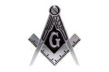 Mason Silver Die Cut Car Badge