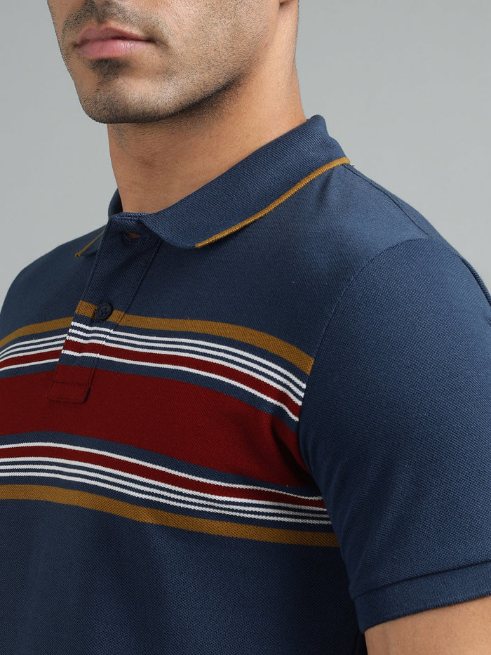 men-blue-regular-fit-striped-polo-neck-thirt-tsh-0143-blue