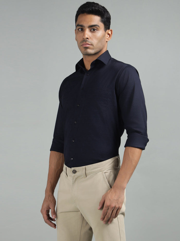 men-navy-standard-fit-textured-club-wear-shirt-cls-0147-navy