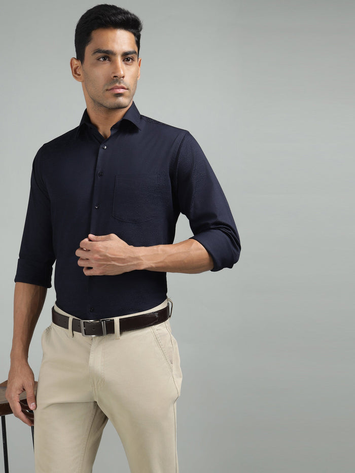 men-navy-standard-fit-textured-club-wear-shirt-cls-0147-navy