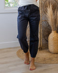 Mica Notice Me Jogger Jeans - Color Options Available! Mica Denim Charcoal