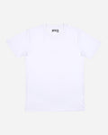 Mid-Weight White Crew Neck - Men's T-Shirts at Menzclub
