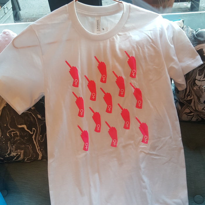 Midge Blitz: Middle Finger T-Shirts