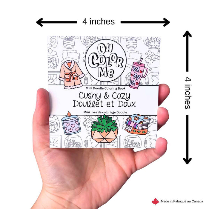 Mini Coloring Books - 3 Options Oh Color Me One Size Cushy & Cozy