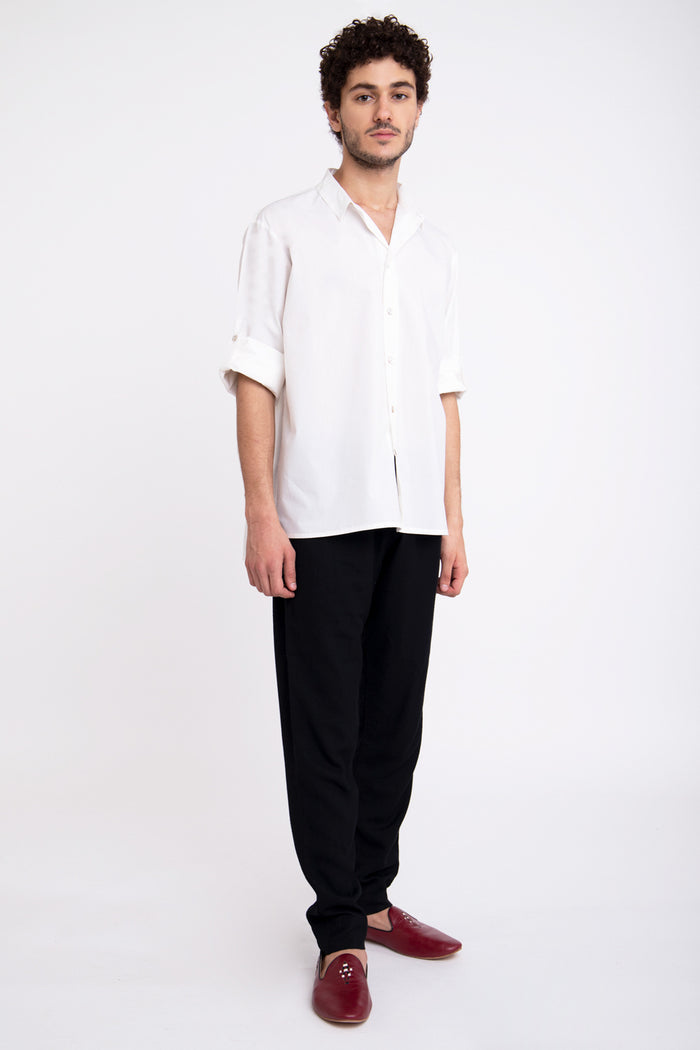 Mohamed White Shirt