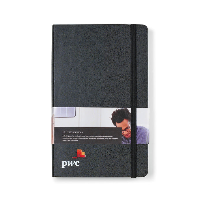 Moleskine® Hard Cover Ruled Large Expanded Notebook