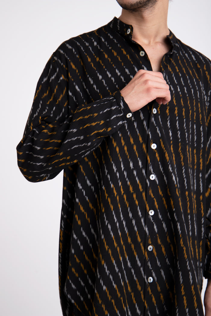 Mounir Ikat Cotton Shirt
