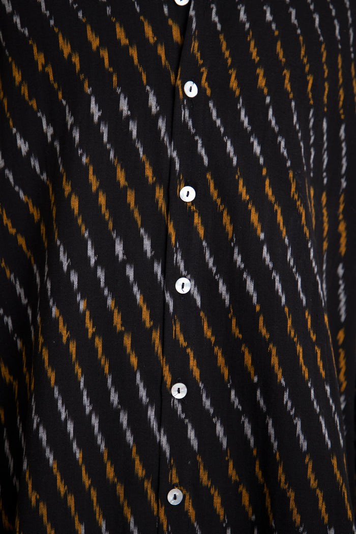 Mounir Ikat Cotton Shirt