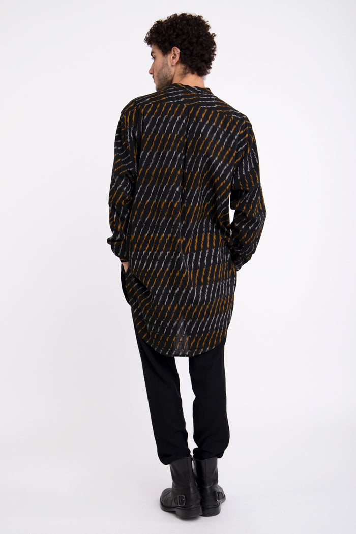 Mounir Ikat Cotton Shirt