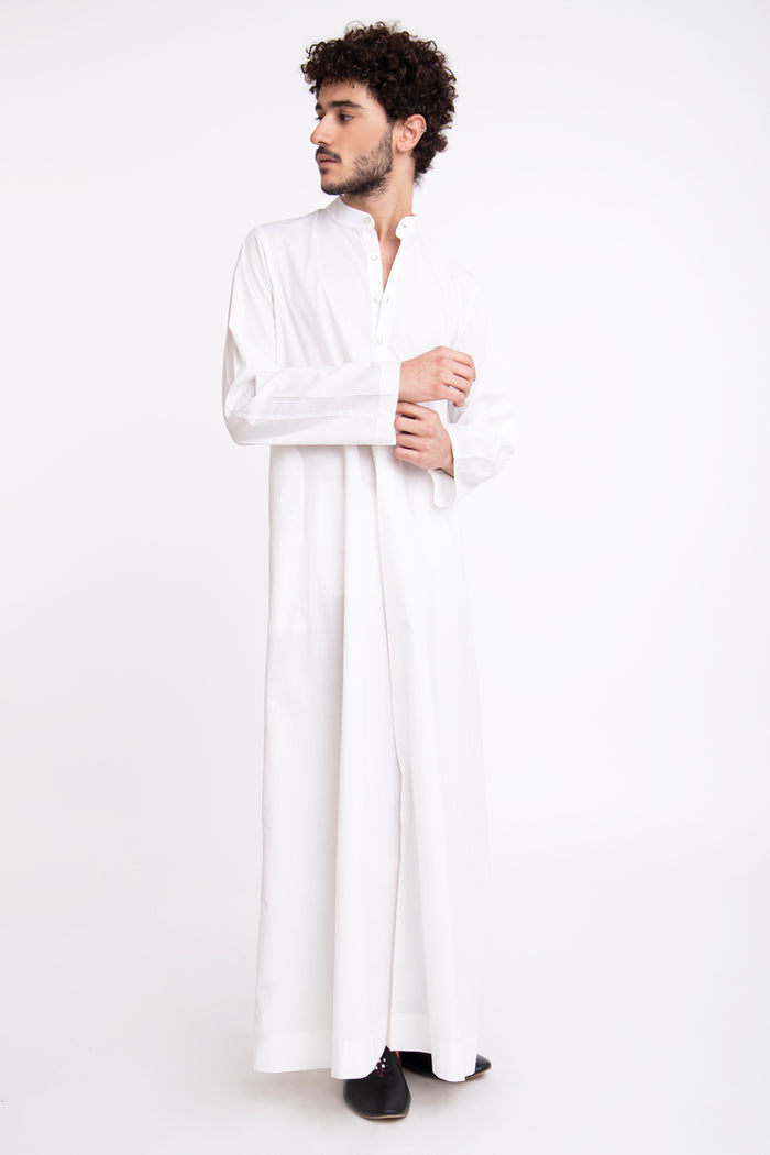 Mounir Poplin Cotton Jellaba
