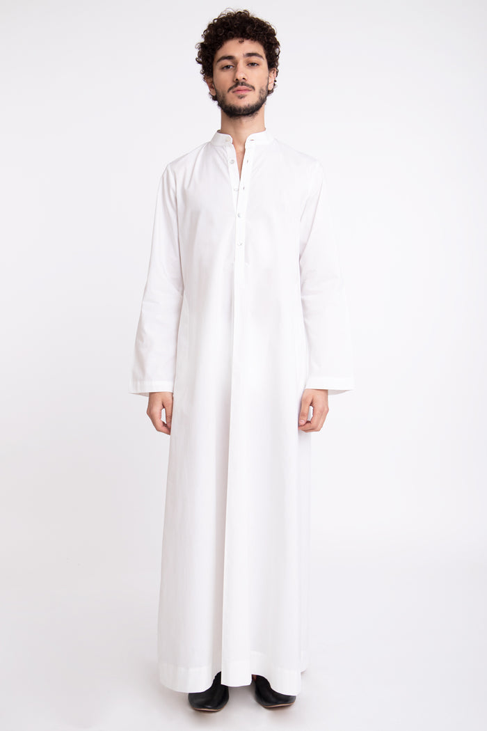 Mounir Poplin Cotton Jellaba