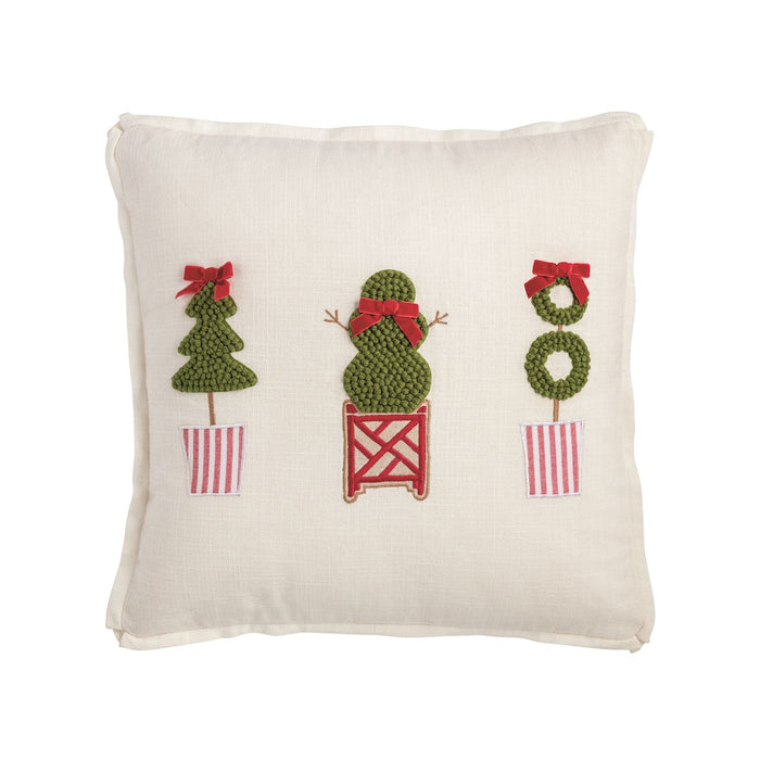 Mudpie- Christmas Topiary Pillows #41601253