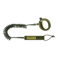 Mystic Coiled Board Leash Calf