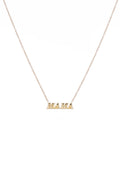 Name It Necklace - Mama Yellow Gold