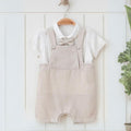 Natural Linen Salopet Set