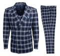 Navy Blue Stacy Adams Men's Suit - Giorgio's Menswear