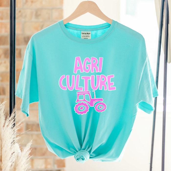Neon Agriculture Tractor– Comfort Colors T-Shirt
