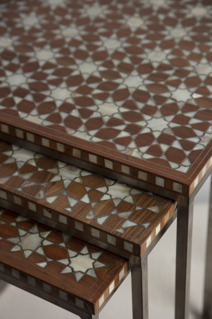 Nesting Arabesque Table