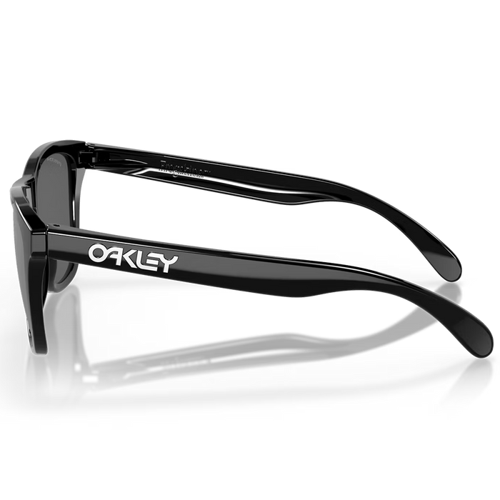 Oakley Frogskins Sunglasses Polished Black with Prizm Black Lens pure boardshop