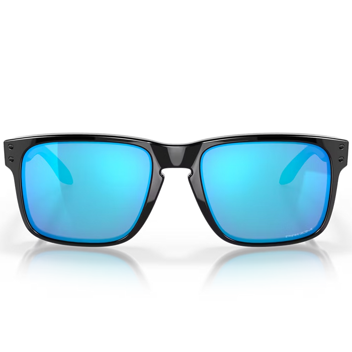 Oakley Holbrook Sunglasses Polished Black with Prizm Sapphire Lens pure boardshop