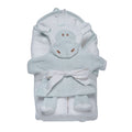 Organic Cotton Deluxe Hooded Towel + Washcloth Set, Giraffe